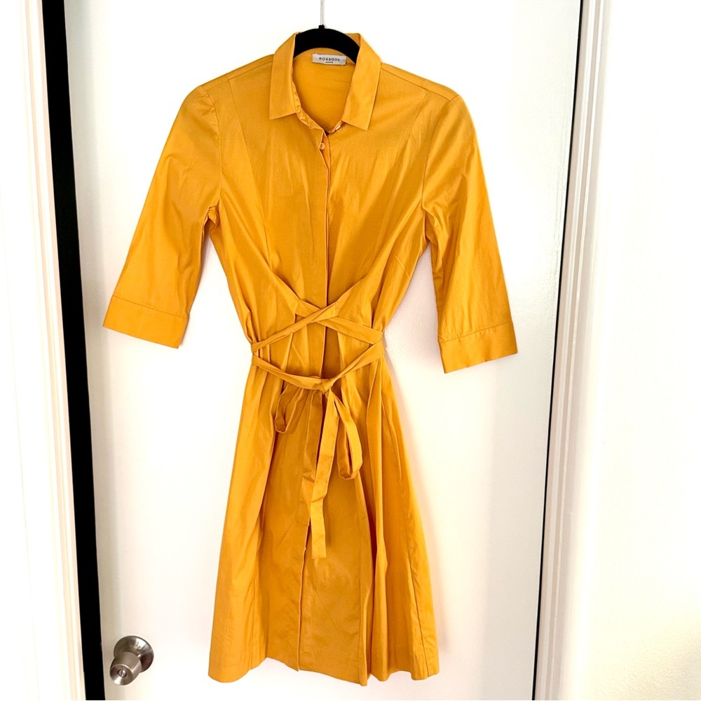 Rosso35 Golden Yellow dress - Picture 4 of 5